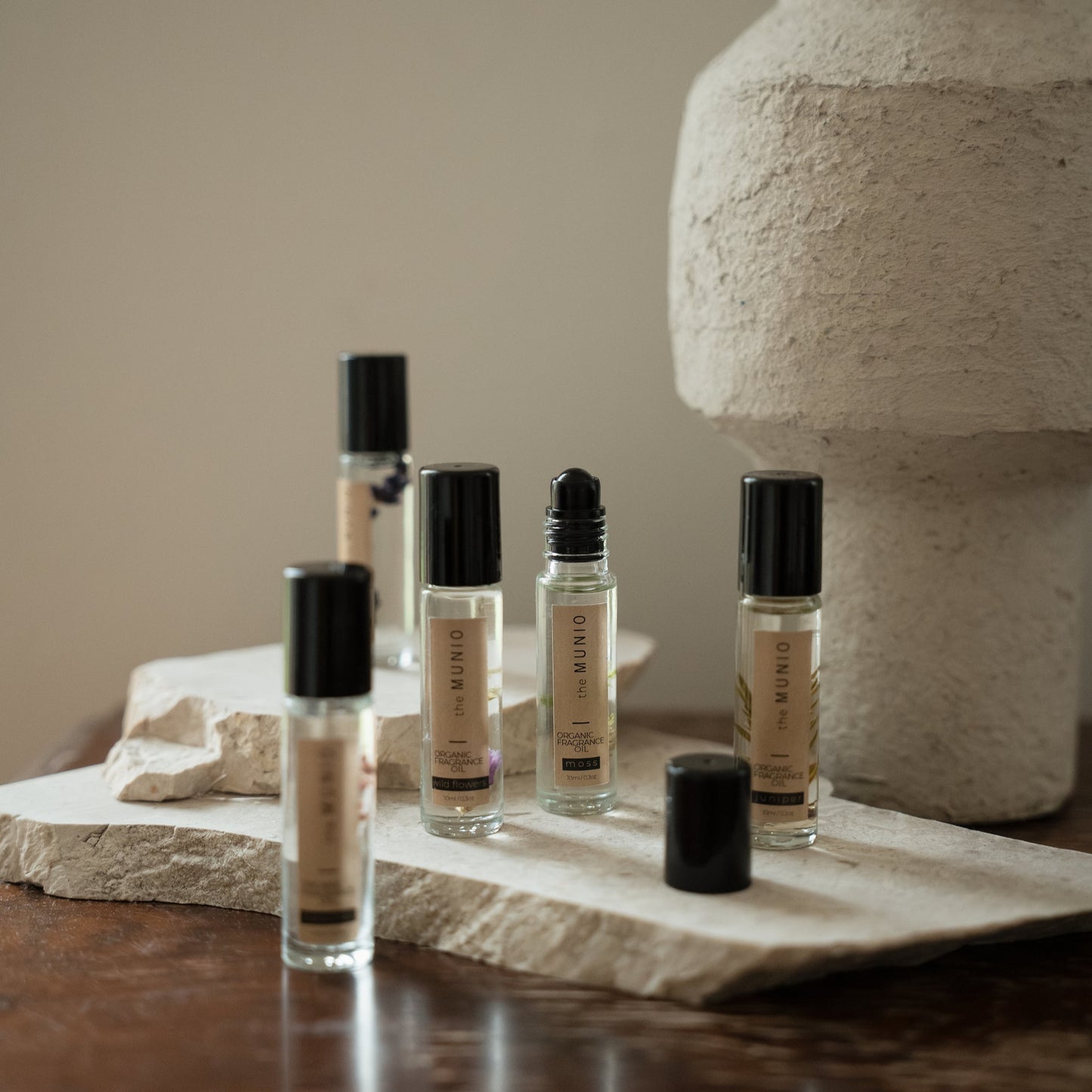 Lavender organic fragrance oil with roll