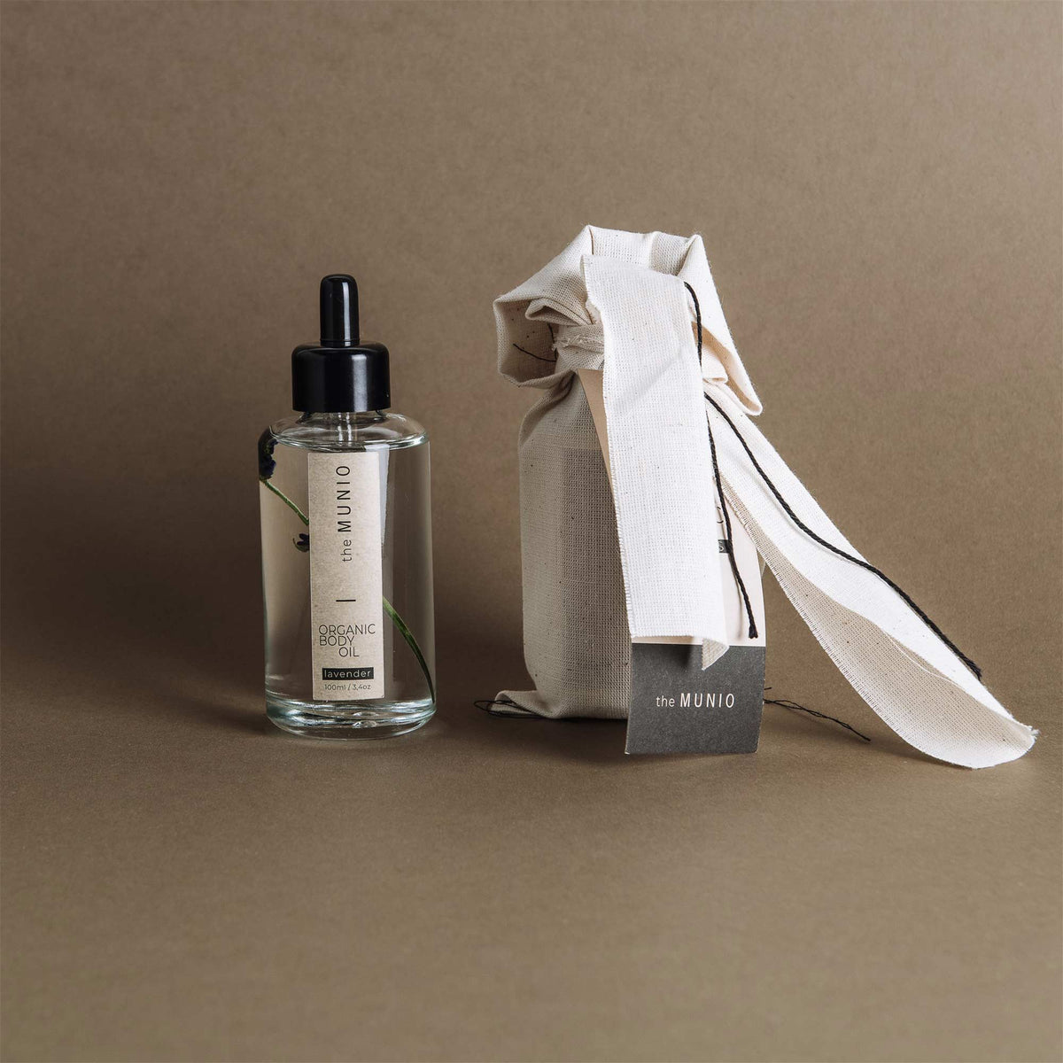 Lavender organic body oil the MUNIO