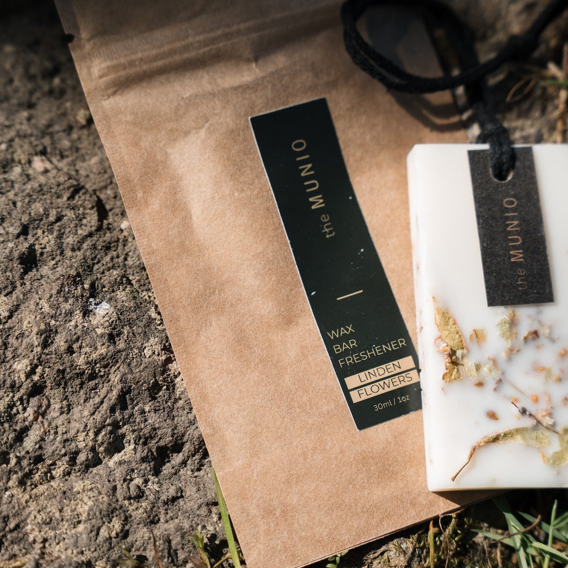Linden flowers wax bar freshener