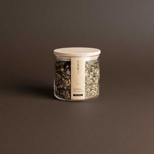 Herbal tea with lavender
