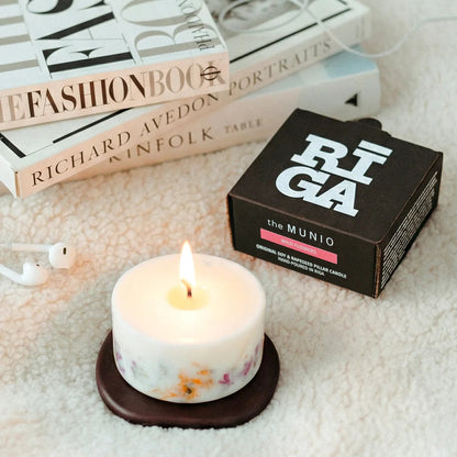 Riga Original® × the MUNIO wild flowers mini candle