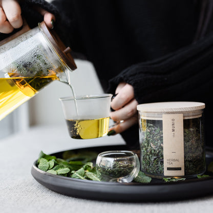 Peppermint herbal tea