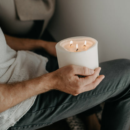 Forest berries large 3-wick pillar candle