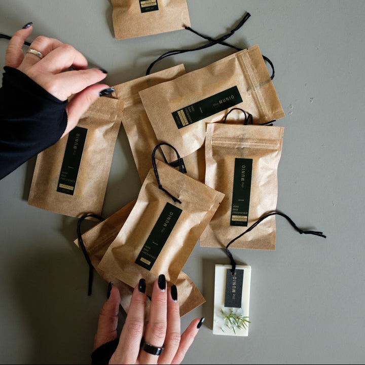 Juniper & limonium wax bar freshener