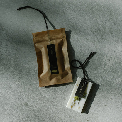 Moss wax bar freshener