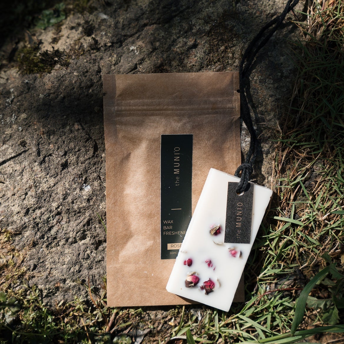 Rose wax bar freshener