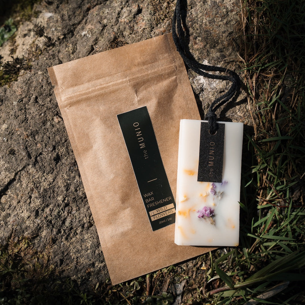 Wild flowers wax bar freshener