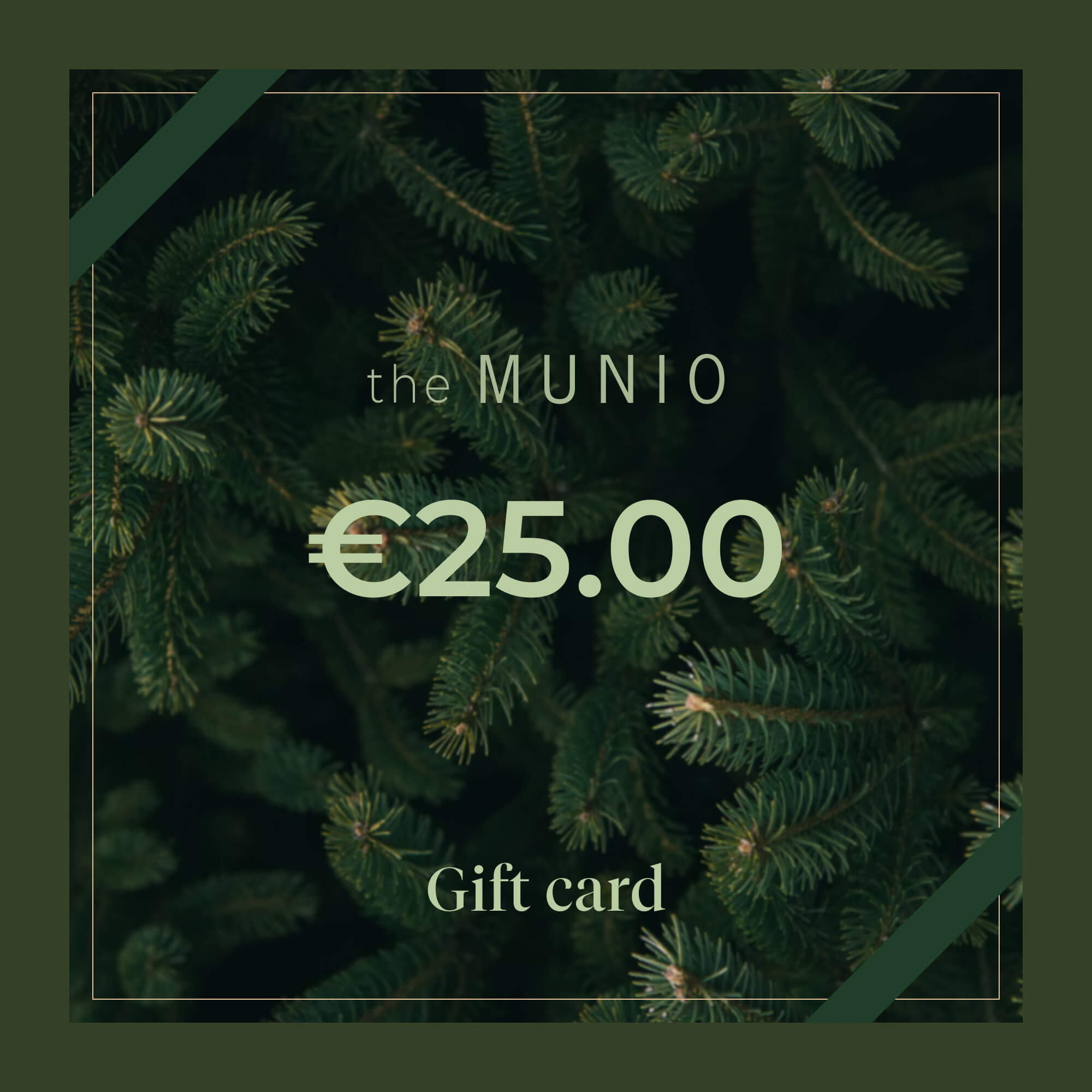 the MUNIO Gift Card